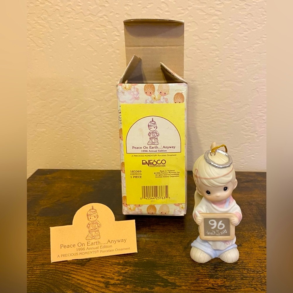 1996 Precious Moments Ornament.